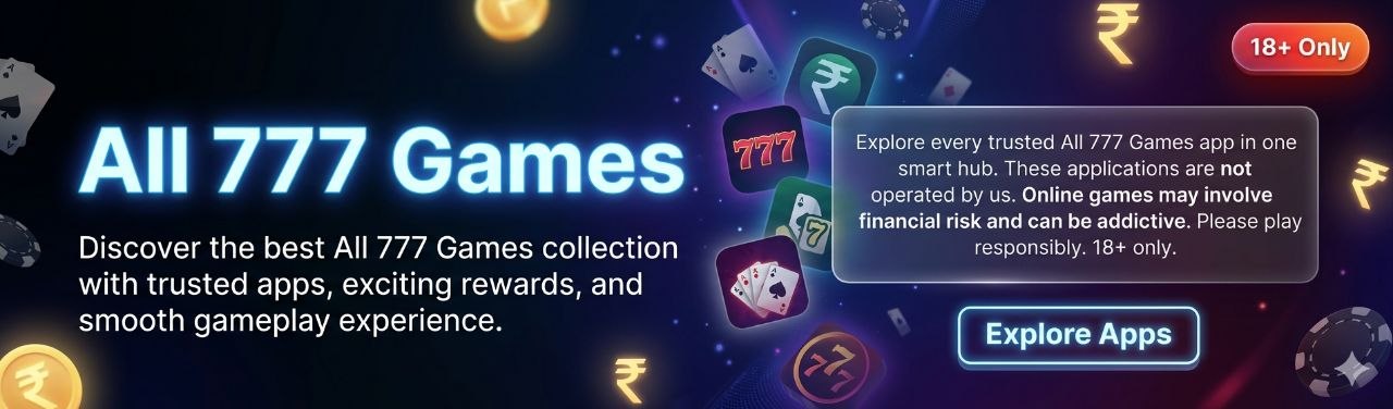 All 777 Yono games  Banner