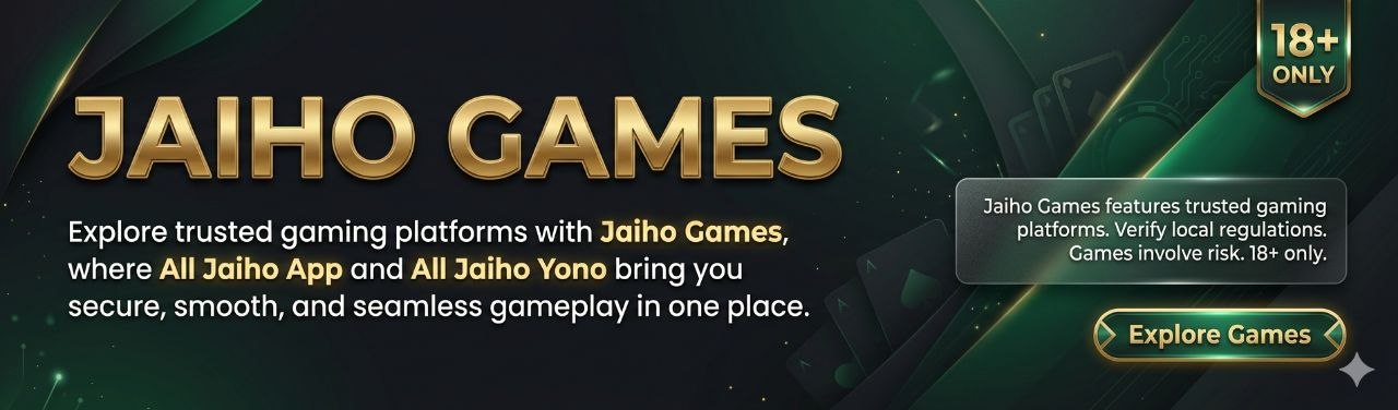 All Jaiho  Games Banner